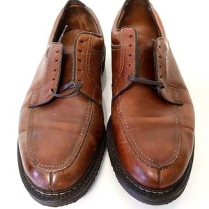 Allen Edmonds Wilbert Oxfords Brown 11 D Leather